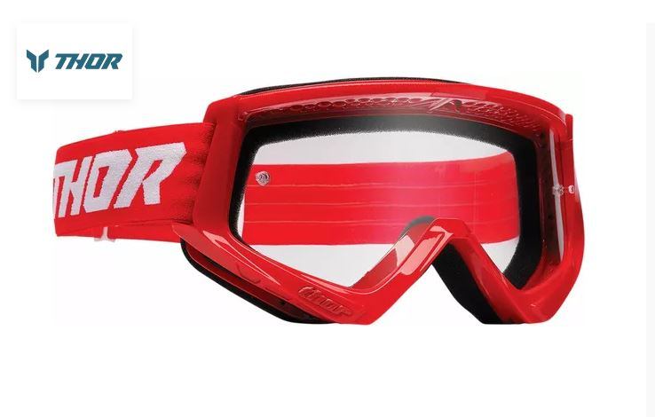 THOR Youth Combat Racer Goggles ,  broj za Dijecu.